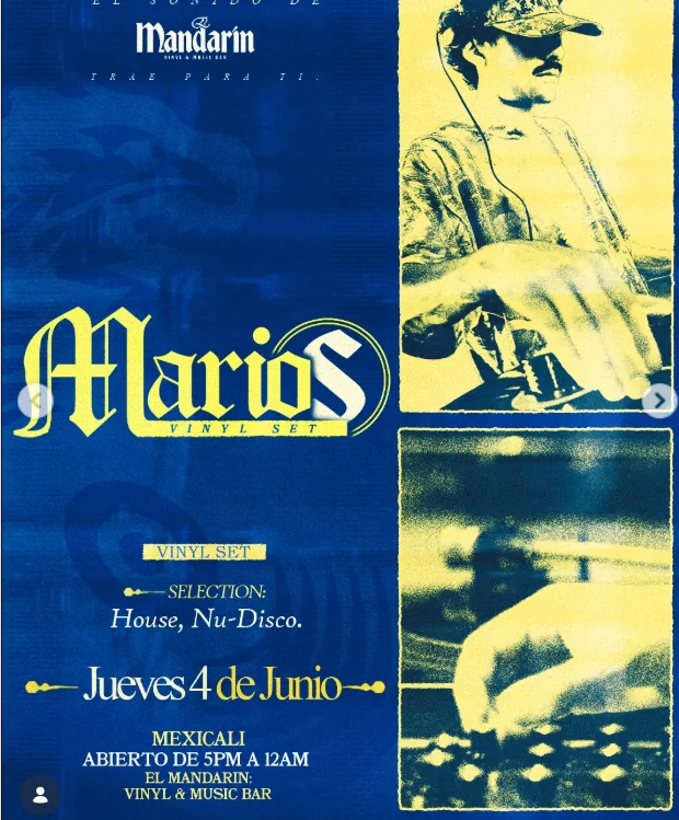 Flyer de Mario S vinyl set