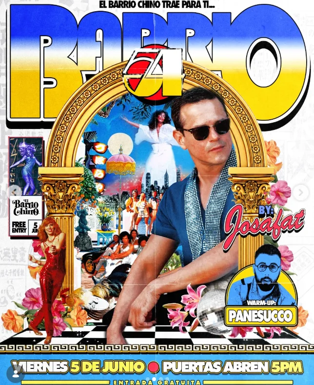 Flyer de Disco AllNight long
