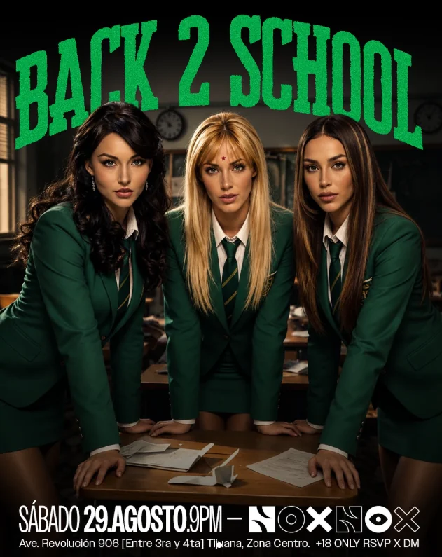 Flyer de Back to school 