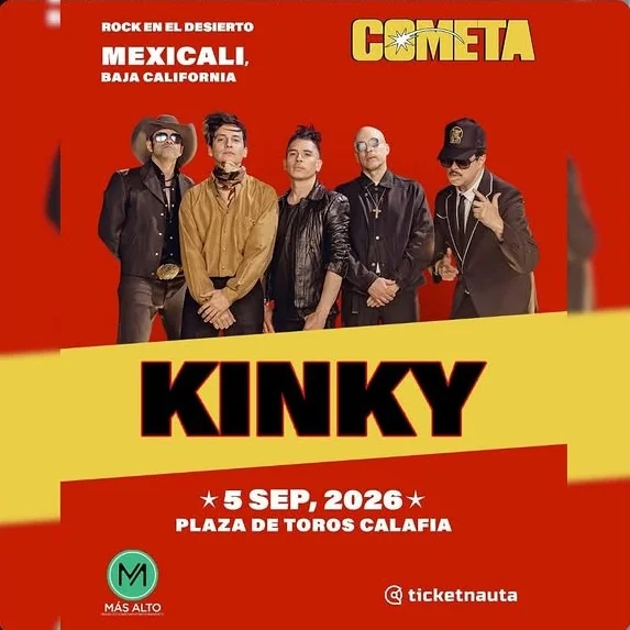 Flyer de KINKY