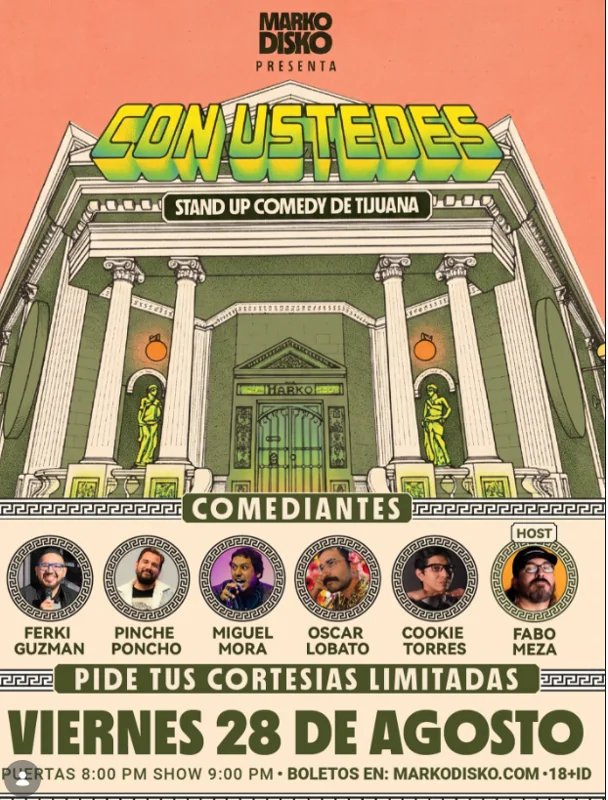 Flyer de Stand up comedy