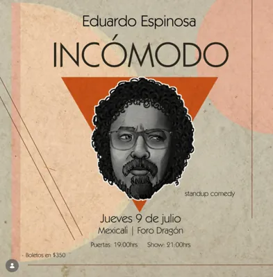 INCOMODO por Eduardo espinosa