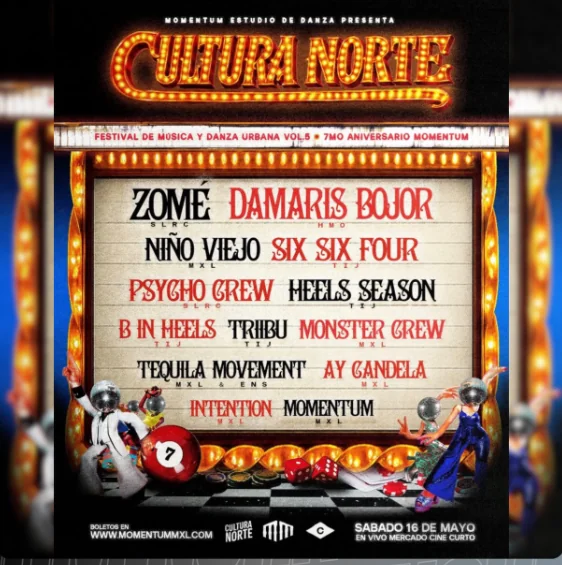 Flyer de Cultura Norte