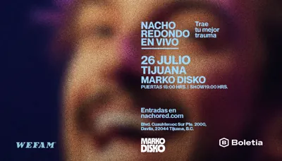 Nacho Redondo en Marko Disko