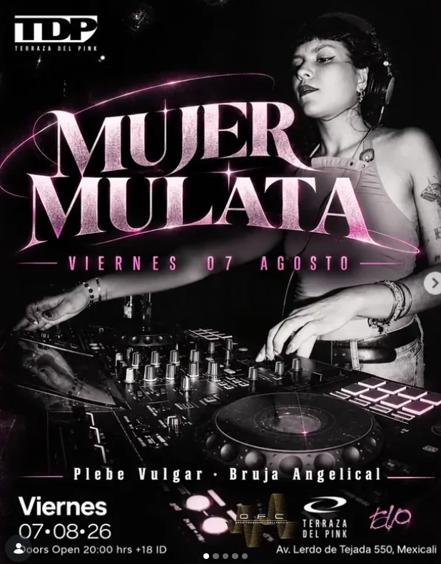 Flyer de Mujer mulata 