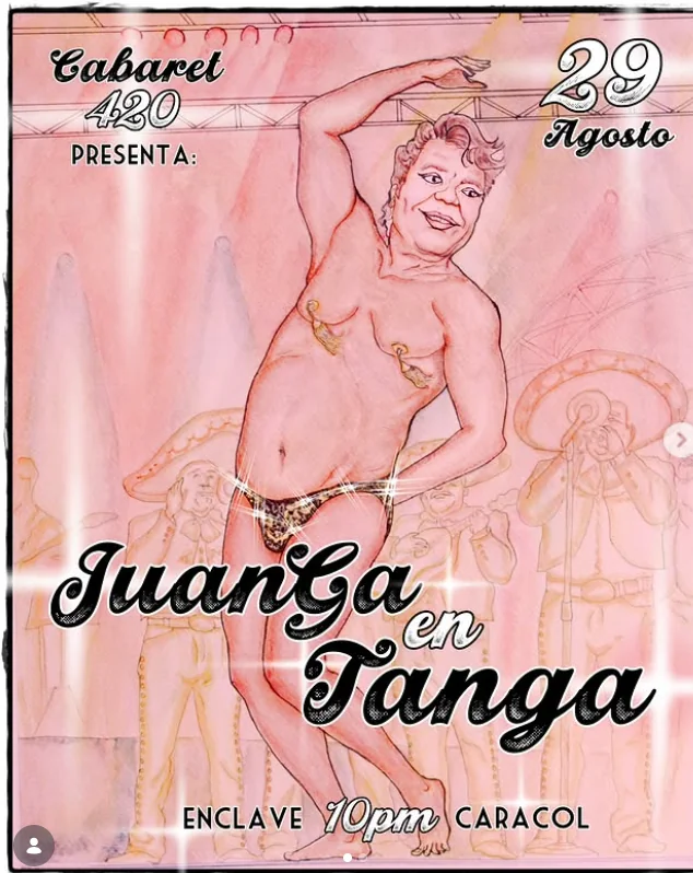 Flyer de Juanga en tanga
