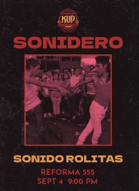Flyer de SONIDERO NIGHT