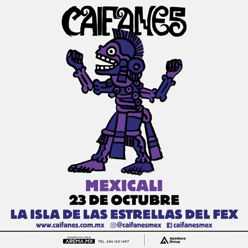 Flyer de CAIFANES EN MEXICALI