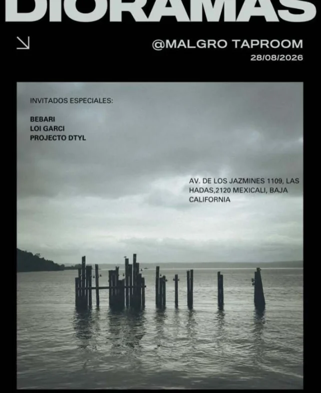 Flyer de DIORAMAS