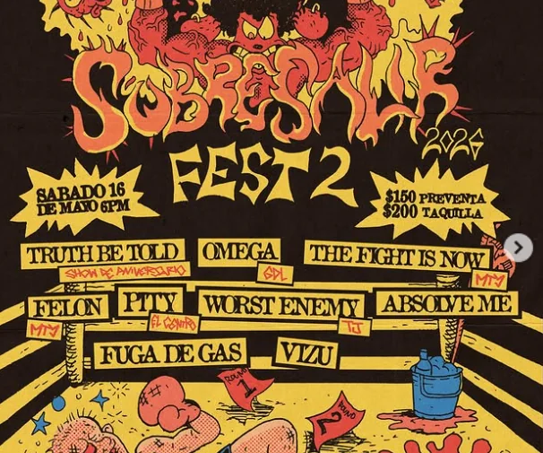 Flyer de SOBRESALIR FEST 2 !