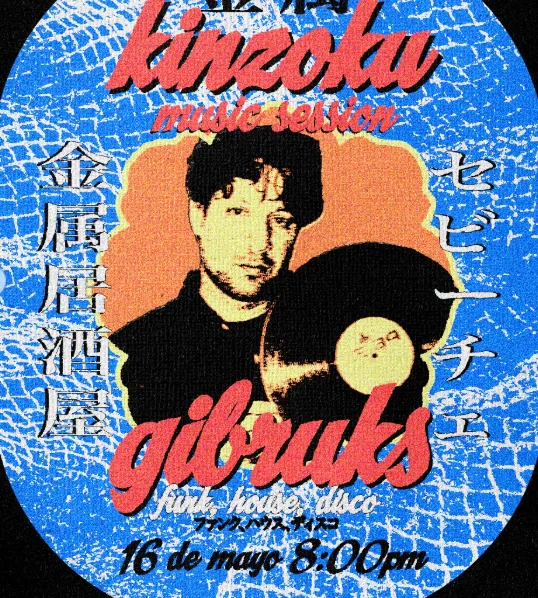 Flyer de Dj gibruks vinyl session