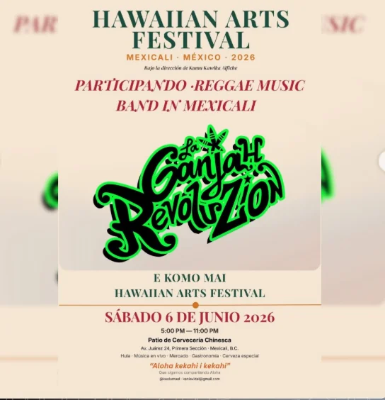 Flyer de Hawaiian Arts Festival