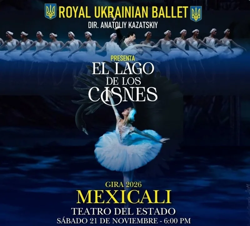 Flyer de EL LAGO DE LOS CISNES 