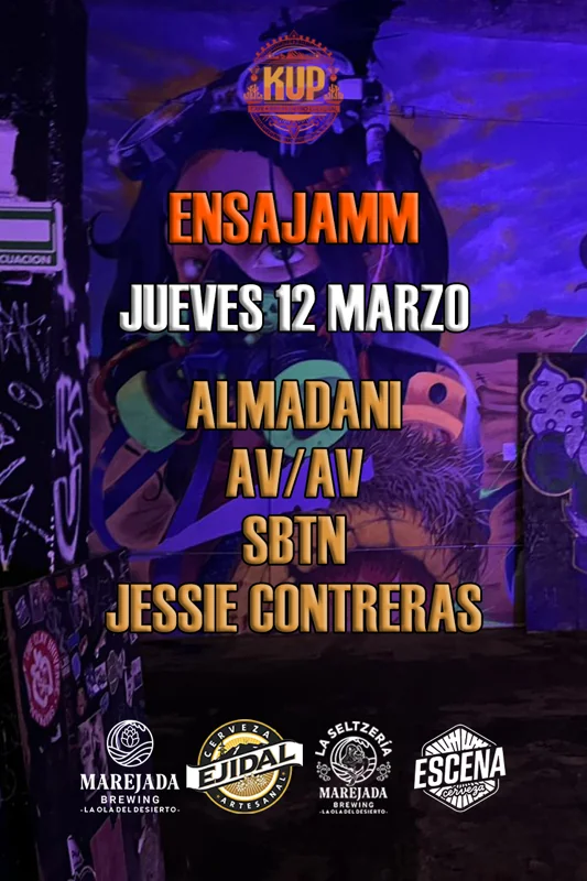 Flyer de Ensajamm