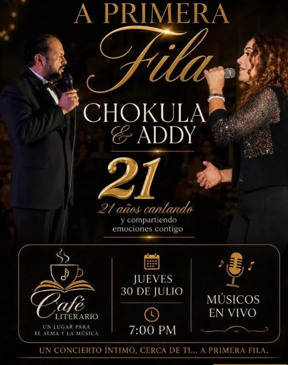 Flyer de A primera fila