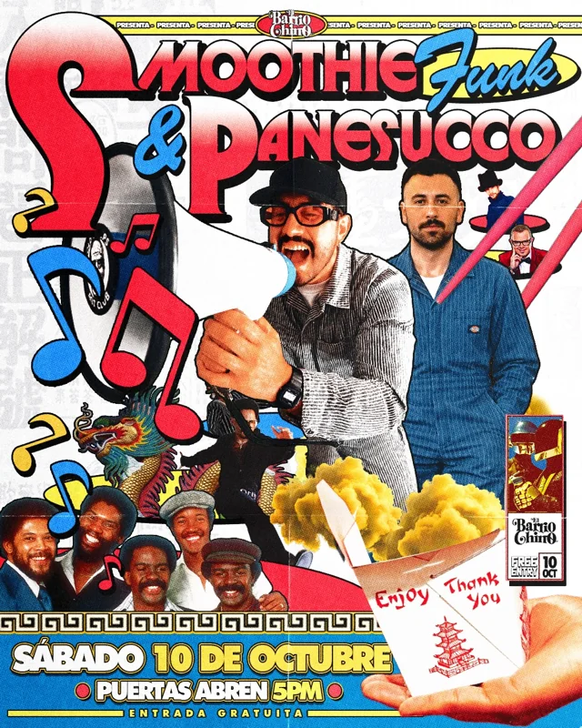Flyer de Smoothie Funk & Panesucco