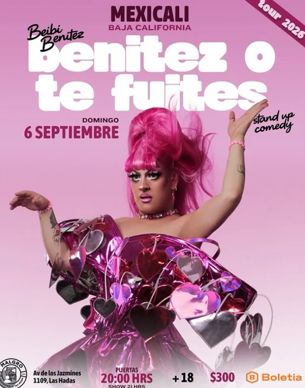 Flyer de Benitez o te fuitez