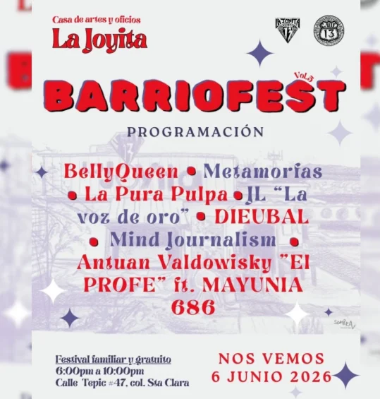 Flyer de BARRIO FEST
