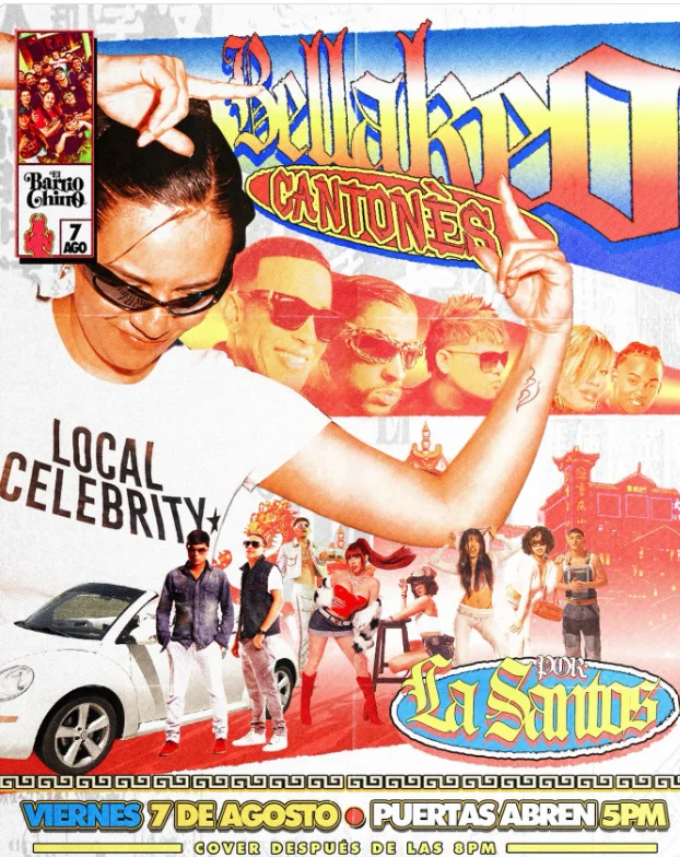 Flyer de Bellakeo Cantones