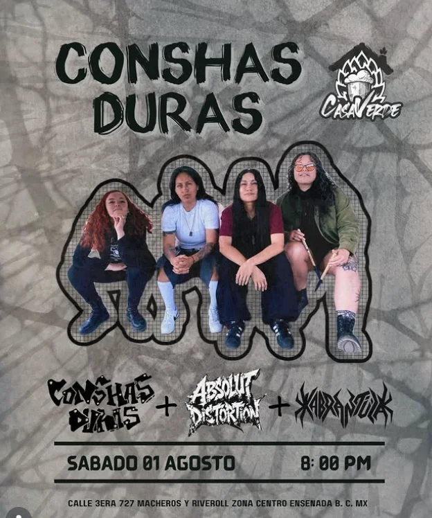 Flyer de Conchas Duras