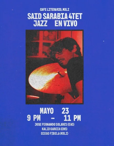 Flyer de JAZZ en vivo 