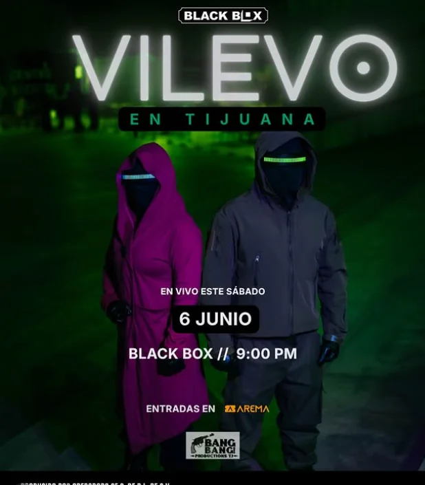 Flyer de VILEVO en tijuana bc