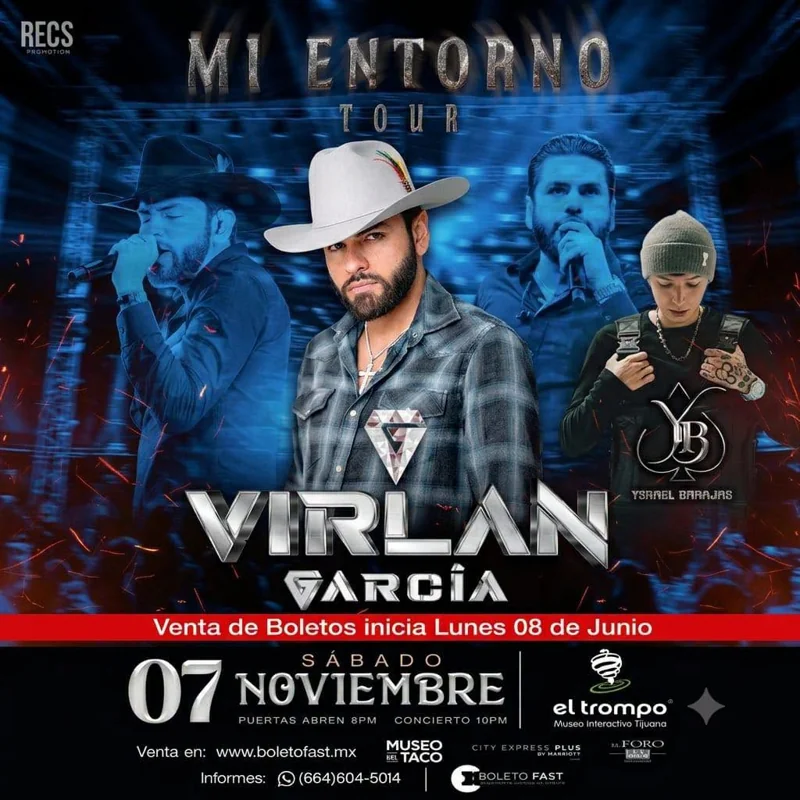 Flyer de VIRLAN GARCIA 