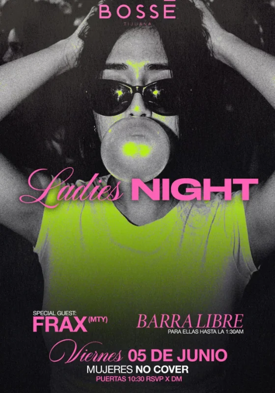 Flyer de Ladies Night 