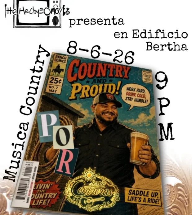 Flyer de Music Country At Edifico bertha