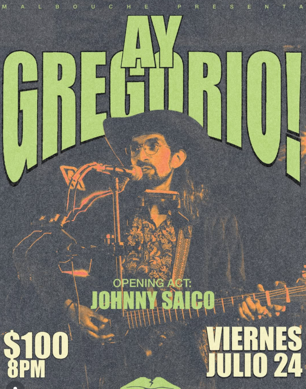 Flyer de Ay gregorio !