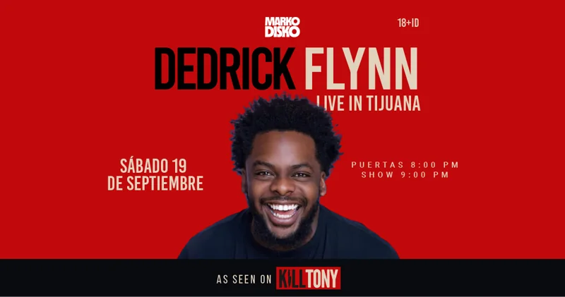 Flyer de Dedrick Flynn