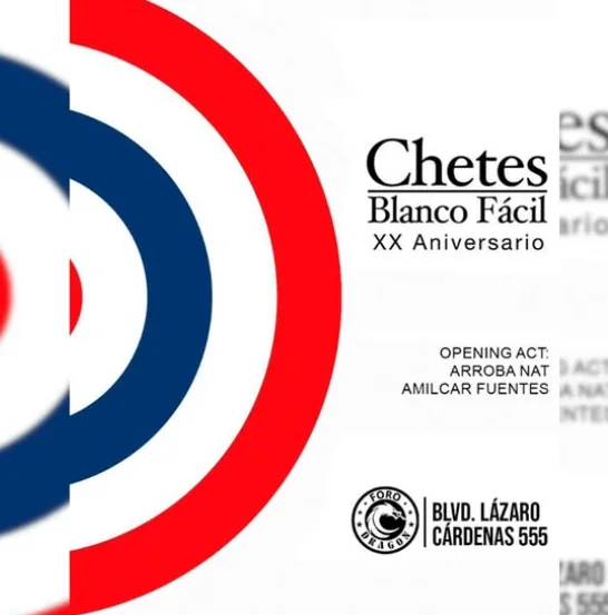 Flyer de Chetes en mexicali