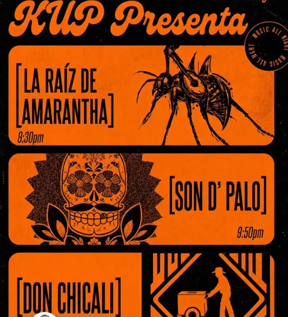 Flyer de Kup presenta:
