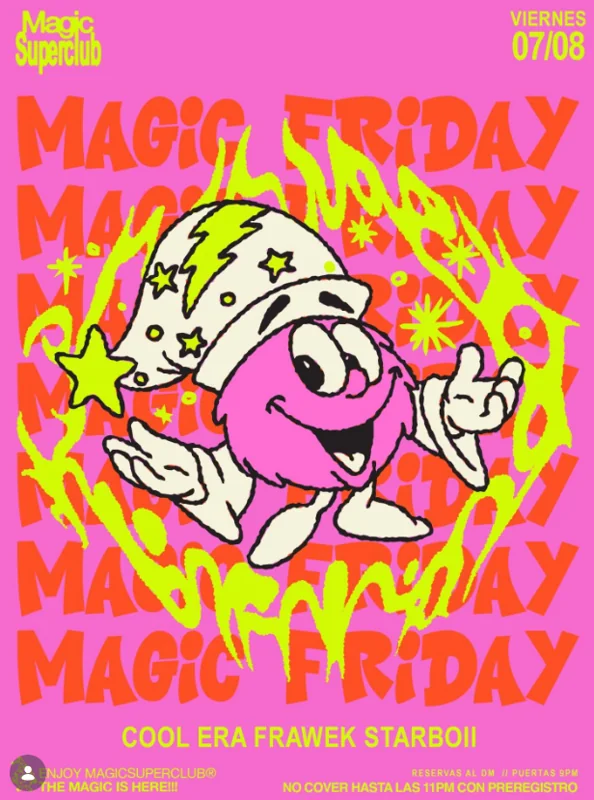 Flyer de MAGIC FRIDAY