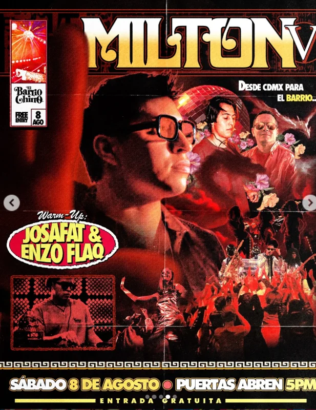Flyer de Milton B