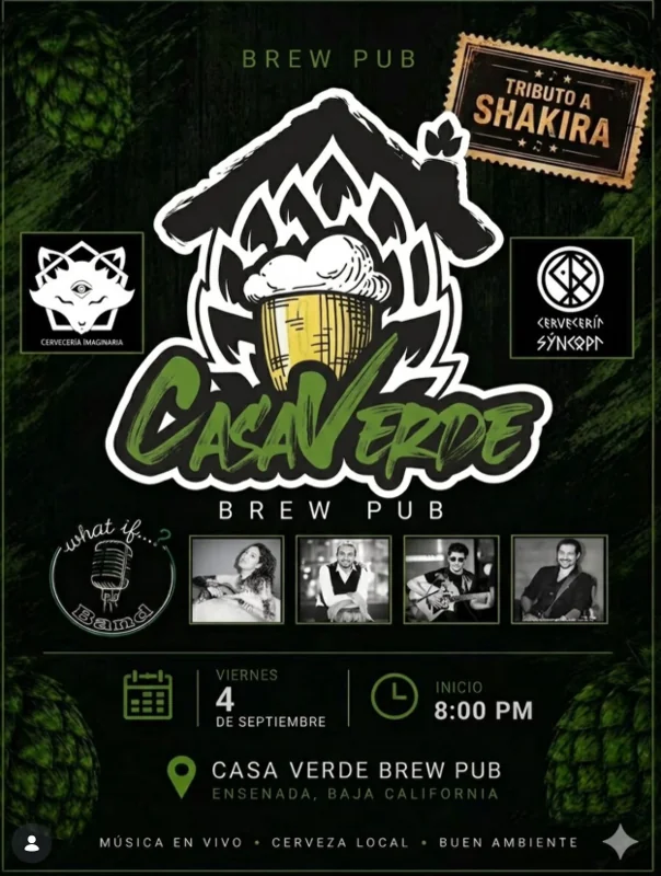 Flyer de Tributo a shakira