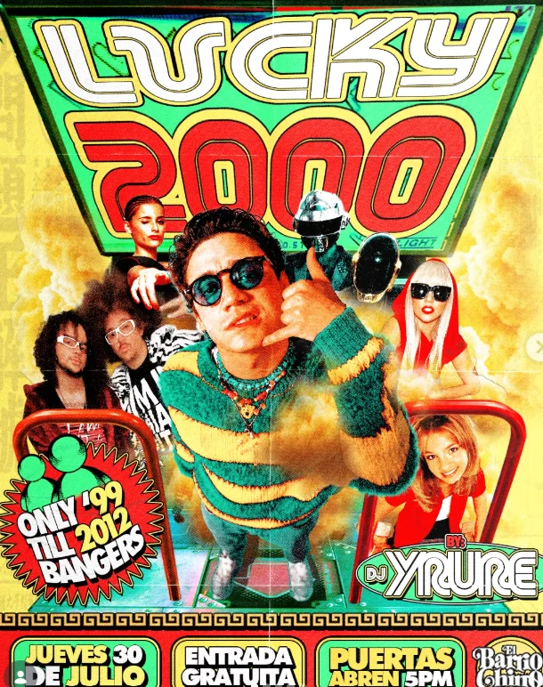 Flyer de Lucky 2000