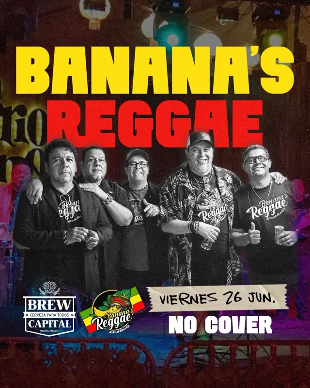 Flyer de Banana’s Reggae