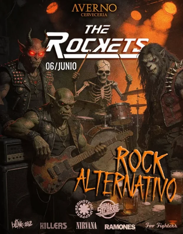 Flyer de Rock Alternativo 