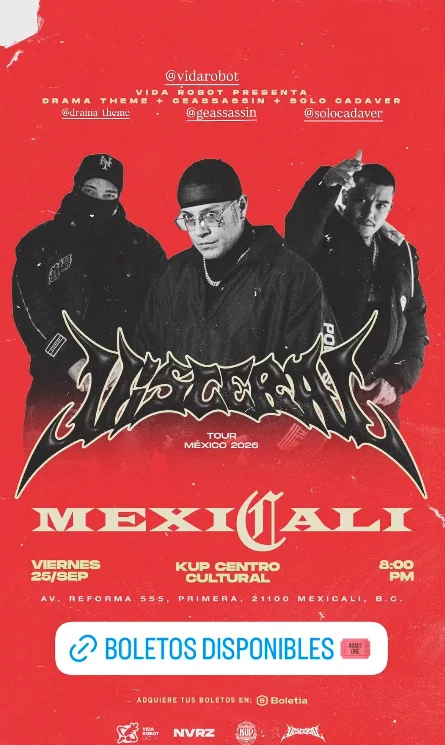 Flyer de VISCERAL 