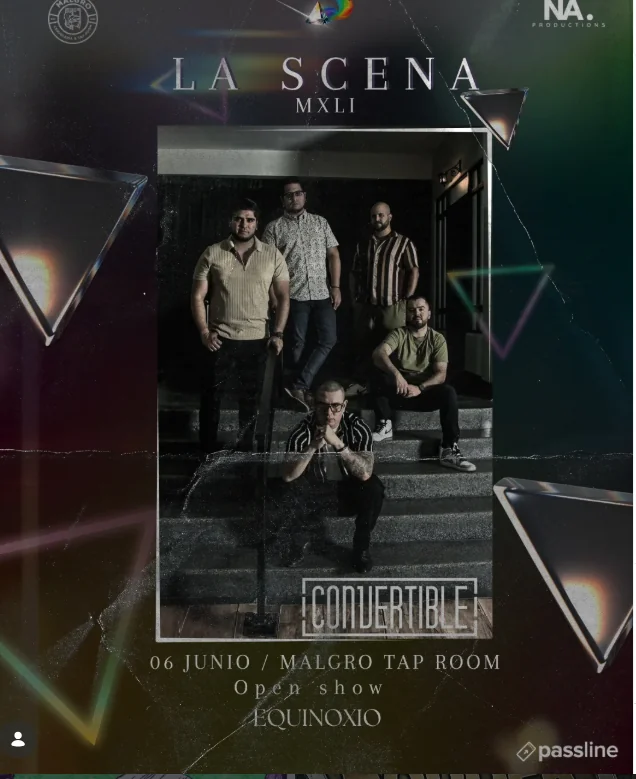 Flyer de LA ESCENA MXLI
