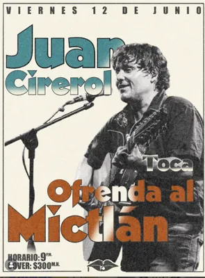 Juan cirerol; Ofrenda a Mictlan