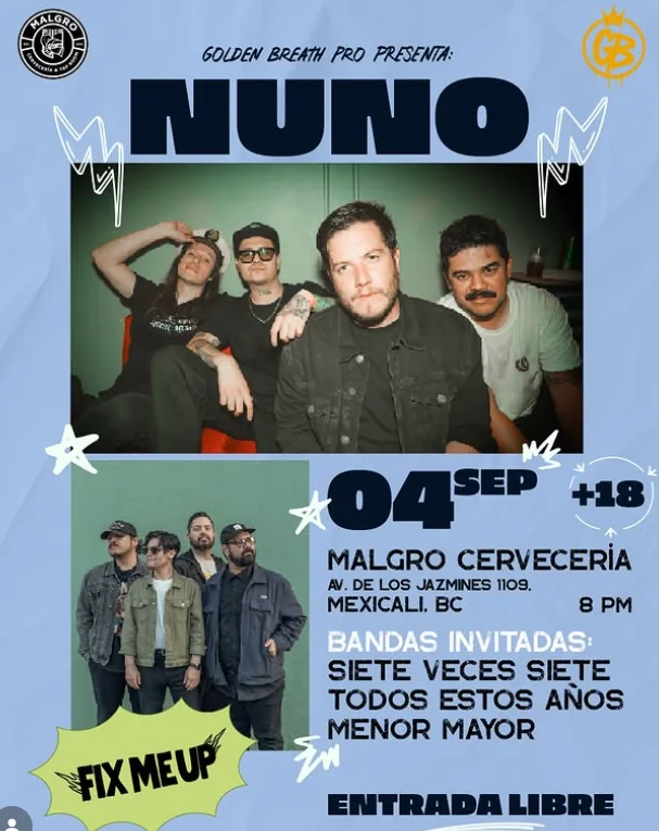 Flyer de NUNO