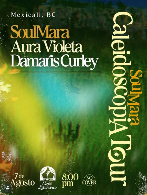 Flyer de Caleidoscopia Tour