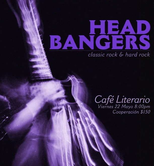 Flyer de Head Bangers