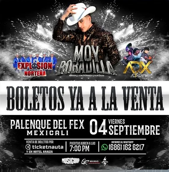 Flyer de MOY BOBADILLA