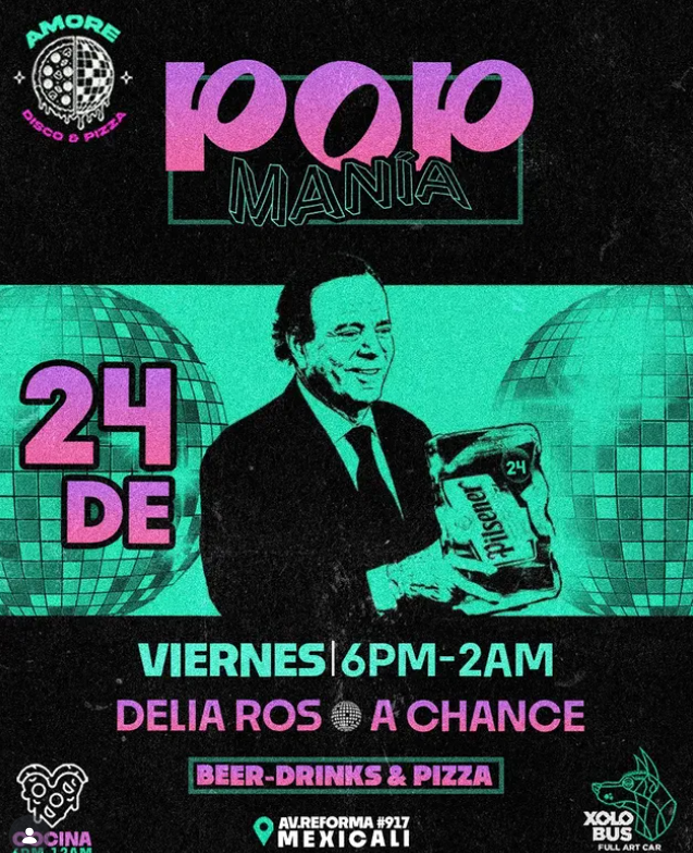 Flyer de Pop mania