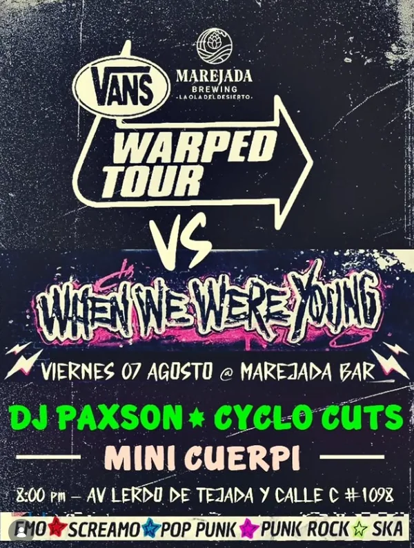 Flyer de VWT vs WWY tribute