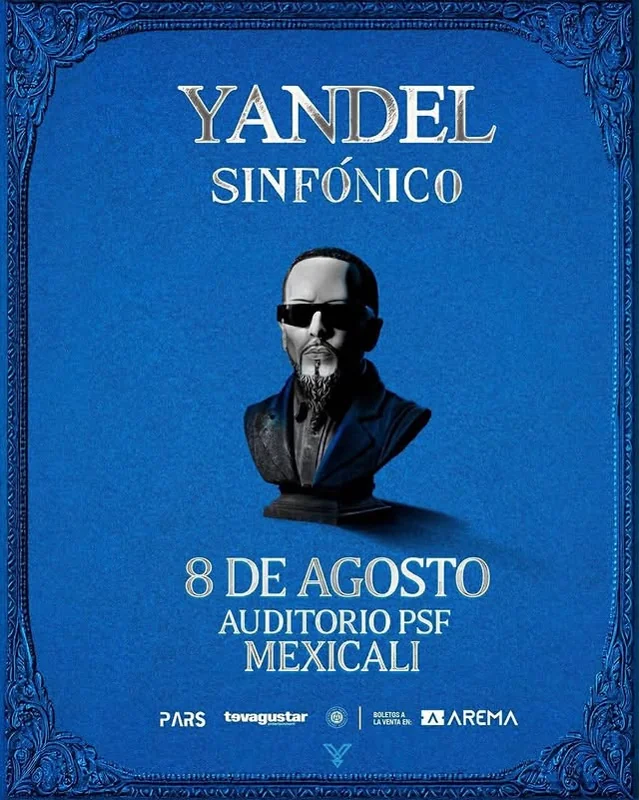 Flyer de YANDEL SINFONICO 