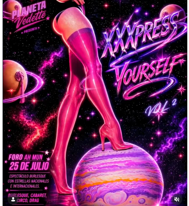 Flyer de XXXPRESS YOURSELF 